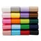 HUIHUANG 1 inch Satin Ribbon Solid Color Ribbon Assorted Double Faced Satin Fabric Hair Ribbon for Crafts, Gift Wrapping, Wedding Party Decor, 20 Colors with 2 Yards Each, Total 40 Yards Per Package